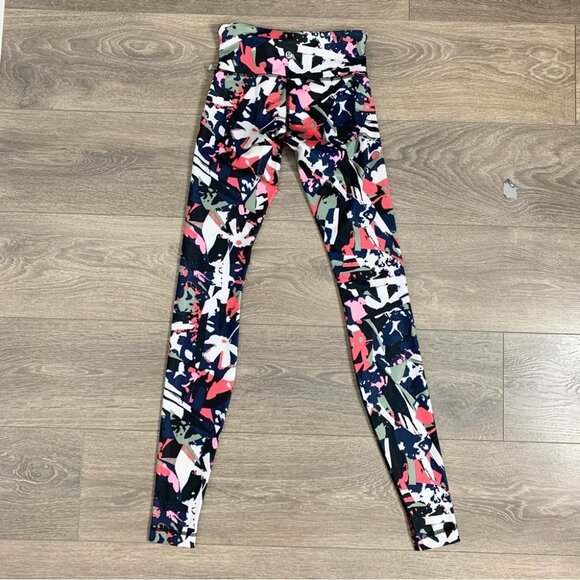 Lululemon Wunder Under Pant III Full On Luxtreme Pop Cut Boom Juice Multi Size 2 - Picture 13 of 13